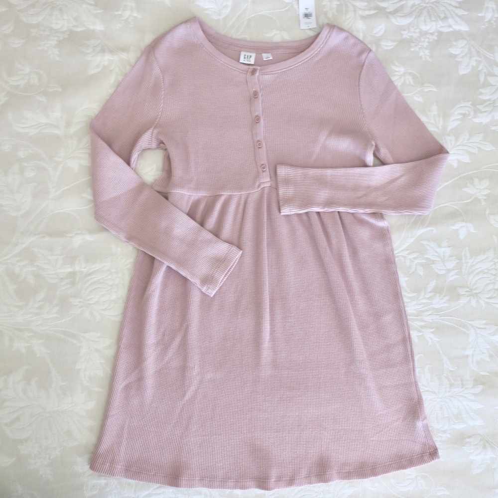 NWT Gap Kids Waffle Skater Dress